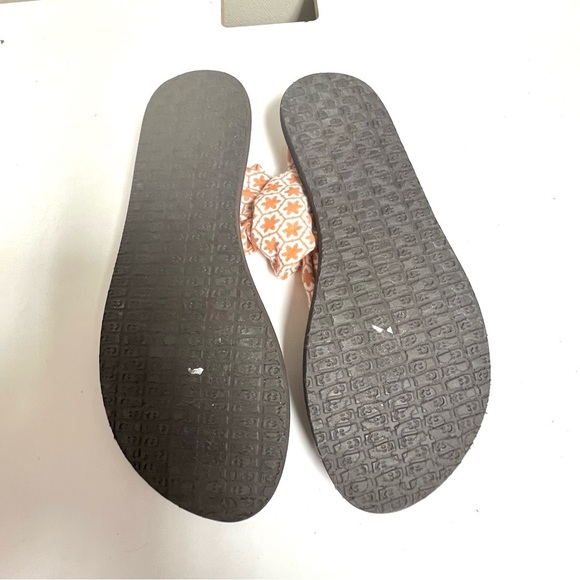 Sanuk Yoga Sling 2 boho beach resort summer sandals women’s size 9 prints - Picture 11 of 11
